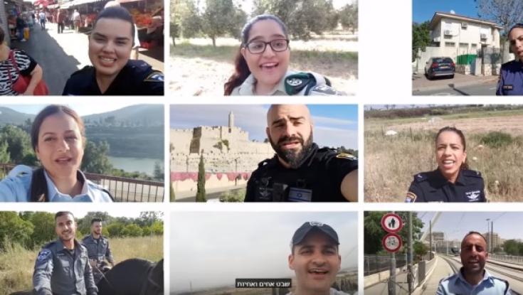 צפו: משטרת ישראל על הבמה עם עידן רייכל