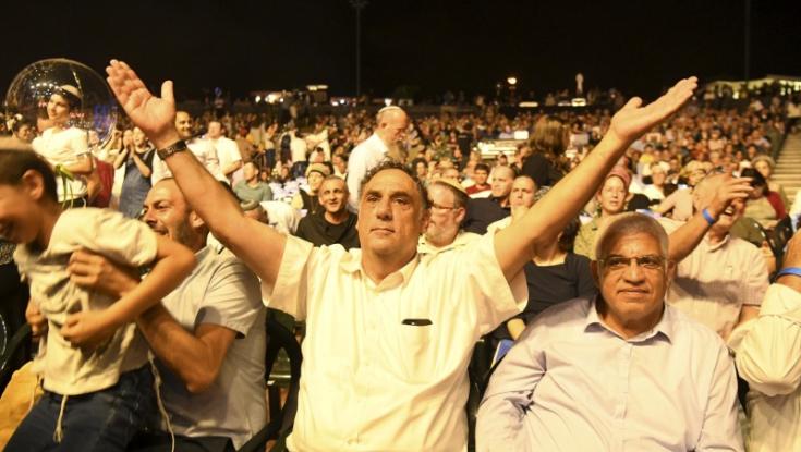 אלפי משתתפים במופע ההצדעה לעובדי מרכז ישיבות ואולפנות בני עקיבא