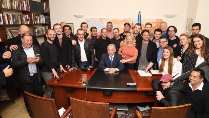 צפו: בלשכת ראש הממשלה חגגו עם "שבחי ירושלים"