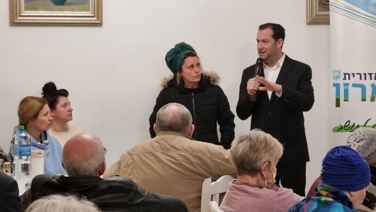 יוסי דגן בכנס פליטים: "מחכים לכם בשומרון"