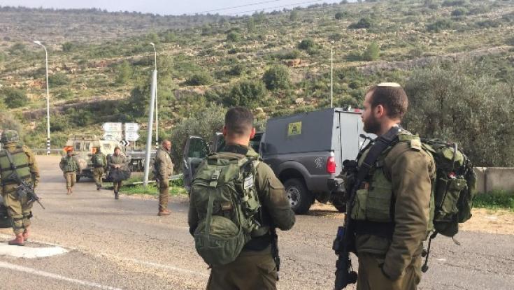 לוחם יס"מ נפצע קל מדריסה באיזור עתניאל, מרדף אחרי הדורס