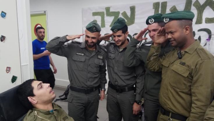 כשלוחמי מג"ב הצדיעו לגיבורים האמיתיים