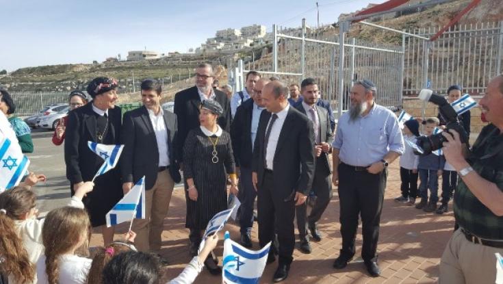 הבטחת יו"ר הבית היהודי: ריבונות בגוש עציון, תוך שנים ספורות