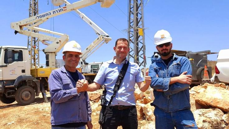 ​היסטוריה: קו מתח גבוה בין השומרון לבקעת הירדן