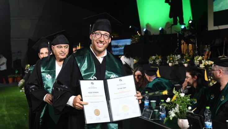 ד"ר חדש לברנז'ה הירושלמית: יוסף שפייזר קיבל תואר דוקטור
