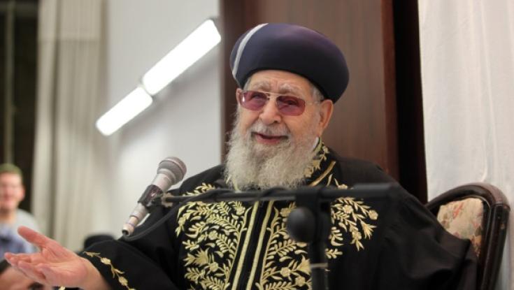 מחבל שתכנן להתנקש ברב עובדיה יוסף יגורש לצרפת