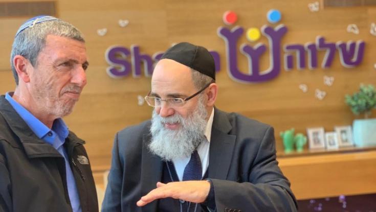 הרב פרץ ביקר במרכז שלווה: "אתם דוגמא ומופת לכל מדינת ישראל"