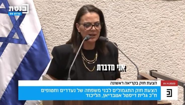 גלית דיסטל אטבריאן: "באותו רגע קינאתי באמא של החיילת"