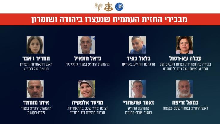 במבצע מורכב: שב"כ וצה"ל עצרו עשרות מחבלים - ביניהם שלוש נשים