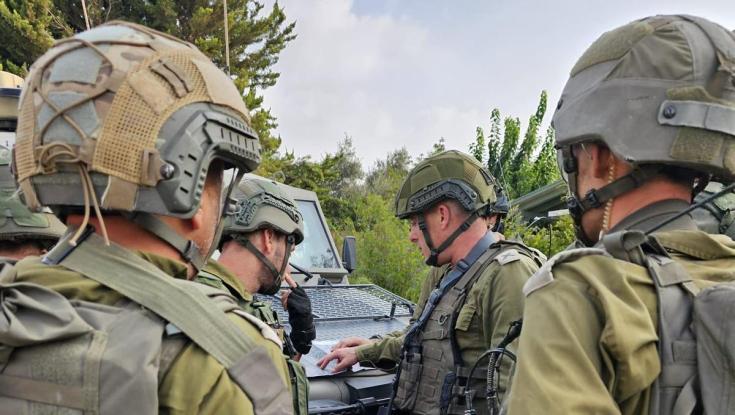מפקד אוגדת עזה לא נחטף - זו תמונתו מנהל את הלחימה