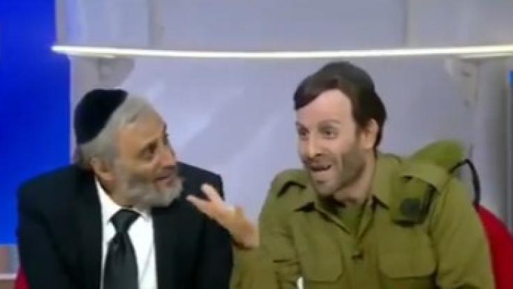 בארץ נהדרת צחקו על משפחת דרעי - העיתונאי החרדי פירגן