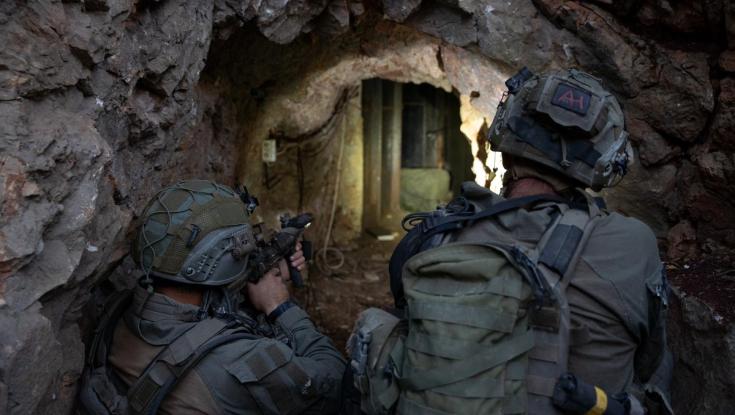 מנהרה של עשרות מטרים: תיעוד מפעילות כוחותינו בדרום לבנון