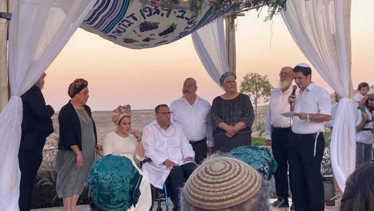 אהבת עולם: אפרים רימל ואיילת קולמן התחתנו