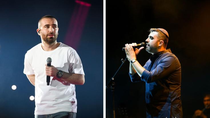 צדיקים: ישי ריבו ועומר אדם הגיעו יחד לניחום אבלים