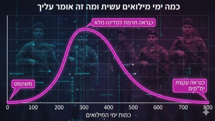 הפוסט שעורר סערה ברשת: מי שהגיע לכמות מילואים כזו כנראה עקץ