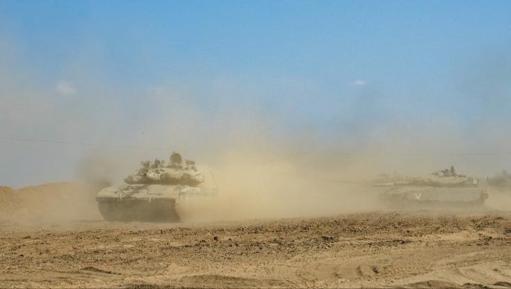 כמו קהלני: מחבל עמד לירות נ"ט על טנק - ואז הגיע טנק אחר