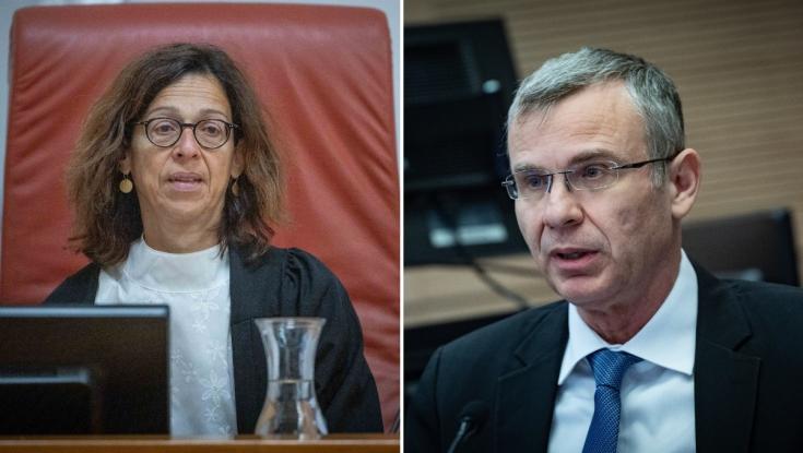 ממשיכים לסערה הבאה: פיצוץ אישי בין יריב לוין לשופטת העליון