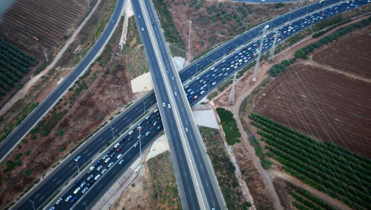החוקרים נדהמו: מה עשו אריות במחלף העמוס במרכז הארץ?