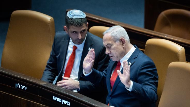 אירוע חריג בכנסת: אוחנה סירב לדקת דומיה - נתניהו הורה לכולם לקום