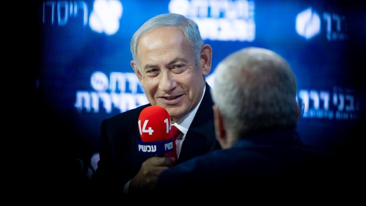 נתניהו שיתף ציוץ של כתב ערוץ 14 - שהגיב בהתלהבות