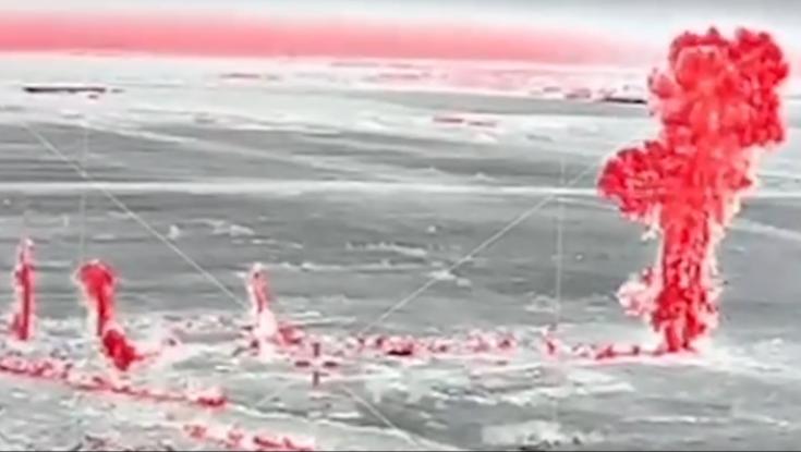 תיעוד חסר תקדים: צפו בהשמדת מנהרה קילומטרים לתוך הרצועה