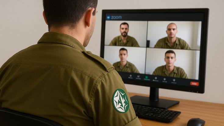 צה"ל בצעד חריג בעקבות המצב: חיילים עוברים טירונות בזום