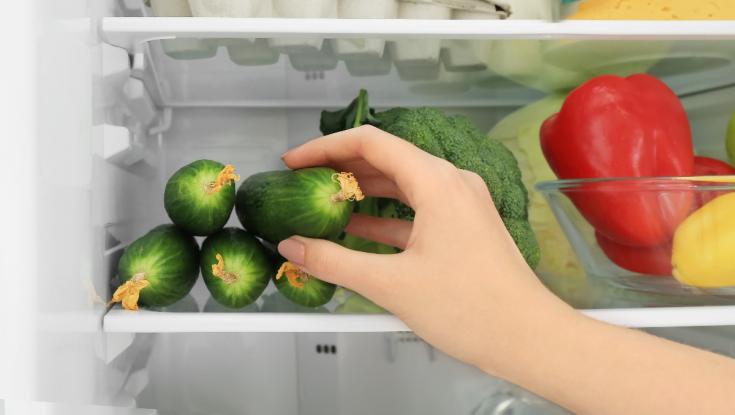 פחות ממה שחשבתם: כמה זמן אפשר לשמור מלפפון במקרר?