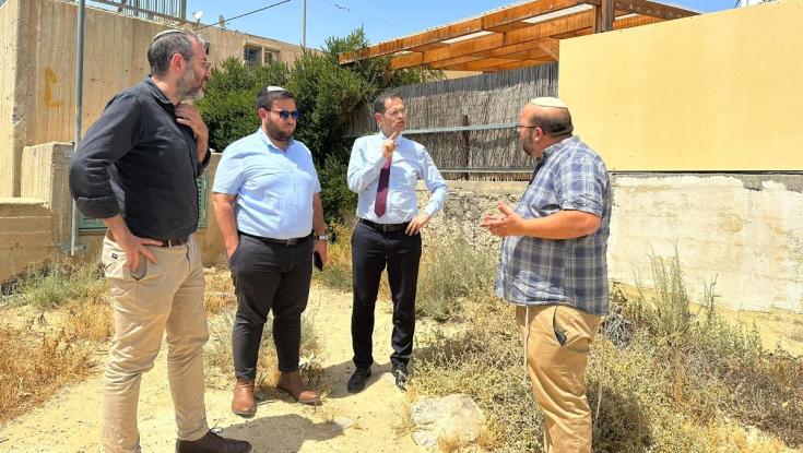 ח"כ סעדה ביקר בעיר הדרומית: "משימה חשובה של מדינת ישראל"