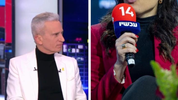 אברי גלעד התפוצץ על מגישת ערוץ 14 בשידור: "איזה גועל"