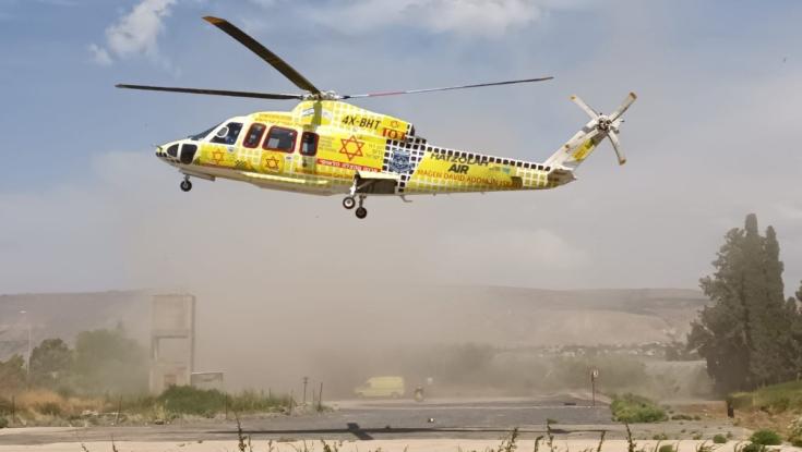 אסון בכרמל: רוכב אופניים פונה עם פגיעה רב מערכתית