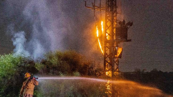 איראן פרסמה מפת מטרות ומאיימת: "תגידו שלום לחשמל"