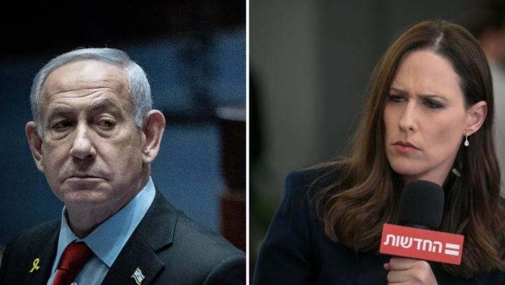 אחרי המתקפה של נתניהו על הכתבת: בערוץ 12 לא נשארו חייבים