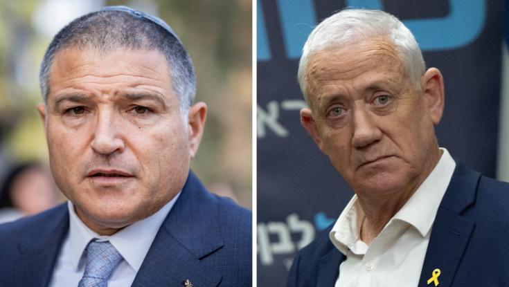 בני גנץ על סערת לחיצת היד של דוד זיני: "זאת זכותו"