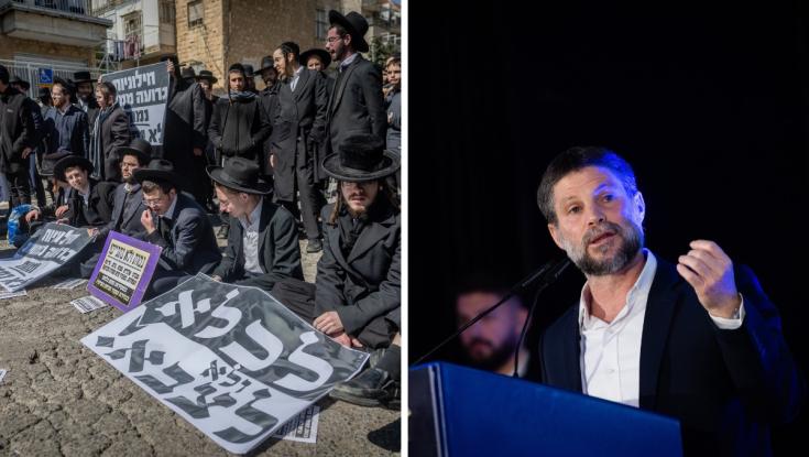 סמוטריץ' על גיוס חרדים: אף אחד לא רצה אותם - העדיפו שנשים ישירו בצבא