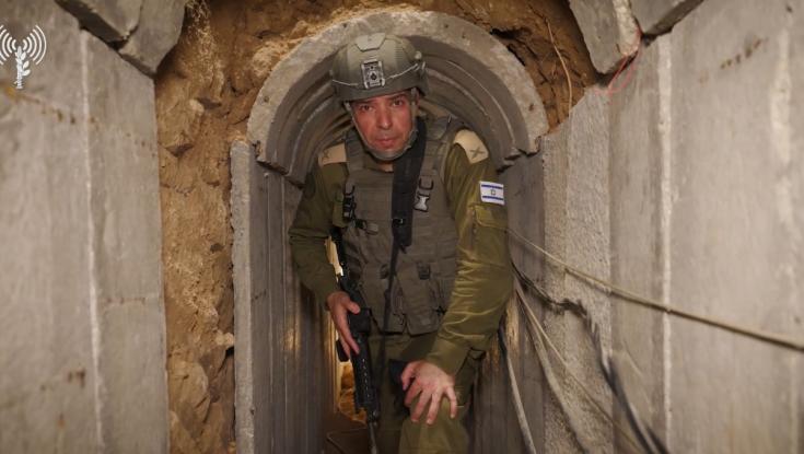 דובר צה"ל סמוך למקום חיסולו של סינוואר: המהלך הישראלי מערער את חמאס