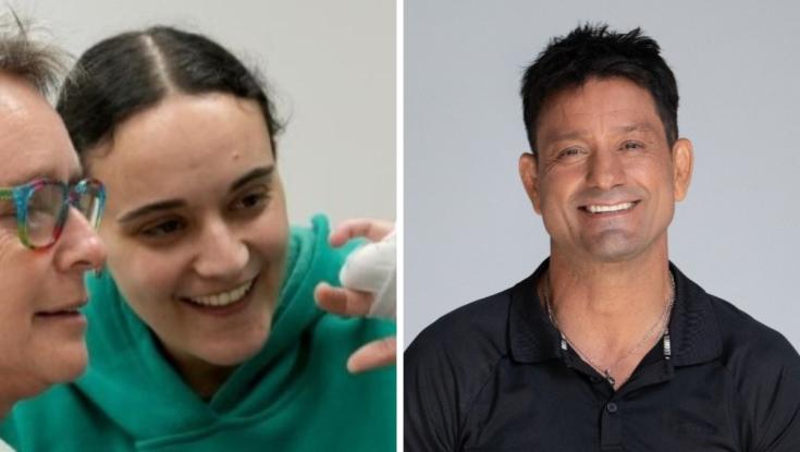 מרגש: אמילי דמארי ואורן סמדג'ה ידליקו משואה