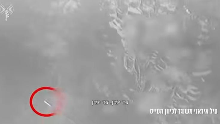 תיעוד מדהים מטהרן: טייס ישראלי התחמק מהטיל האיראני ברגע האחרון
