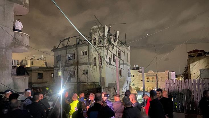 פגיעה ישירה בשפרעם: אישה נרצחה בעת ששהתה במרחב מוגן | שלושים פצועים נוספים