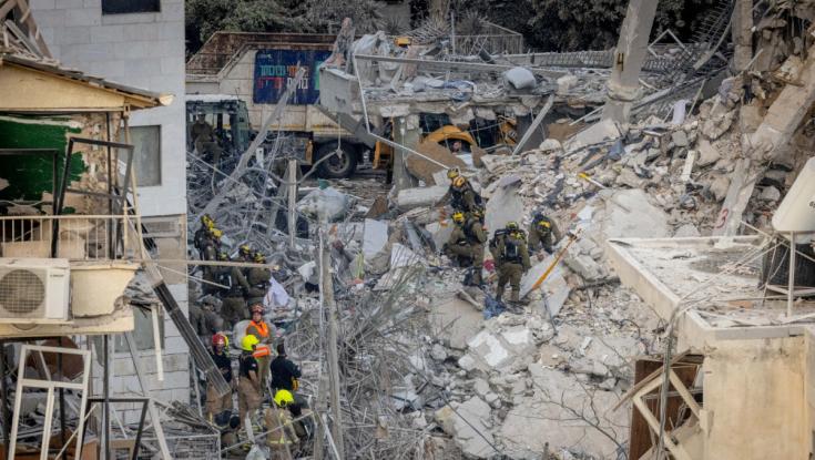 "הרס עצום, כמו בסצנה מסרט. רחוב ראשי כולו מלא אבק, סטייל אסון התאומים"
