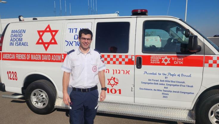 מרגש: החובש שנפצע אנושות בעזה חזר להציל חיים