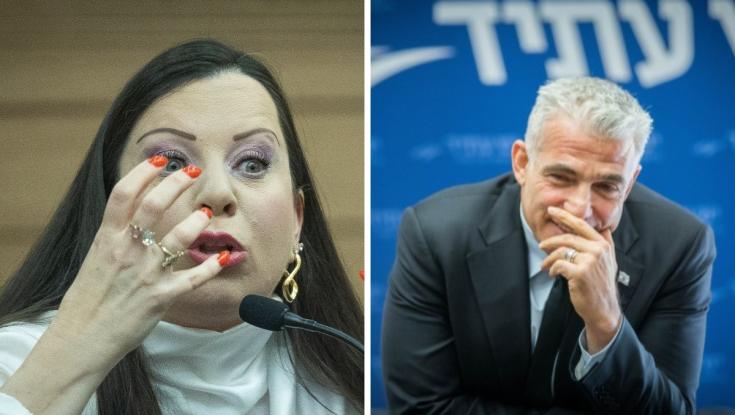 לפיד התפקע גוטליב זעמה: אחמד טיבי פיצל את מליאת הכנסת