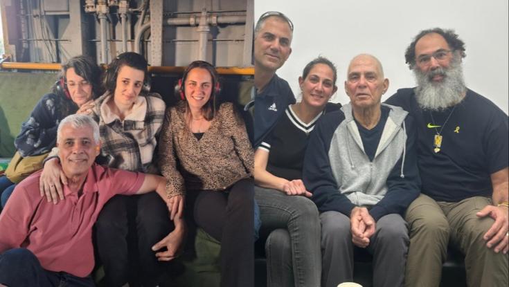 התמונות להן חיכינו: גדי מוזס וארבל יהוד התאחדו עם משפחותיהם