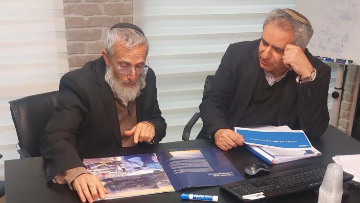 ישיבת שדרות מתרחבת: ראש הישיבה הציג לשר הבכיר את חזונו לעיר