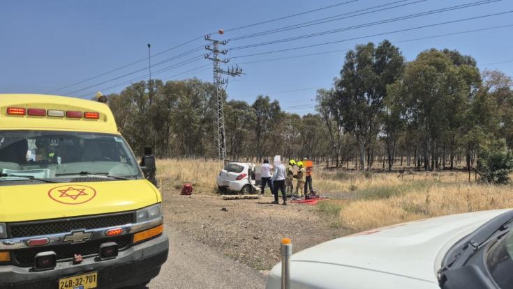 אסון כבד בגולן: "עם חילוץ הלכודה צוותי הרפואה נאלצו לקבוע את מותה"