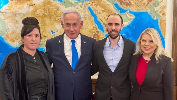 נתניהו נפגש עם שורדי השבי: "הביע תנחומים על האבדן הנורא"