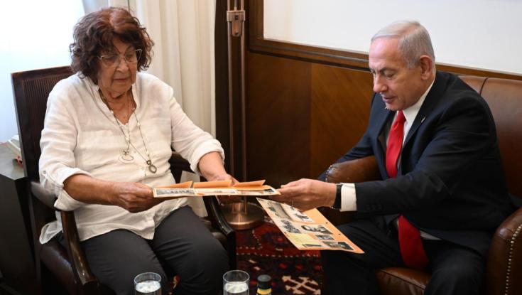 מרגש: התמונה המיוחדת שהעביר נתניהו לנדיה כהן