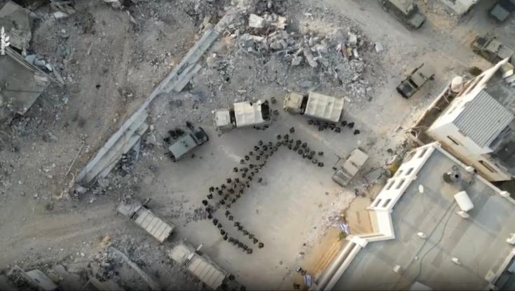 בלב מחנה הפליטים: צפו בטקס חילופי מפקד החטיבה