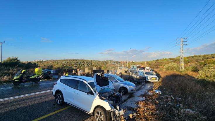 אסון בשומרון: "הרכב היה בשול הכביש"