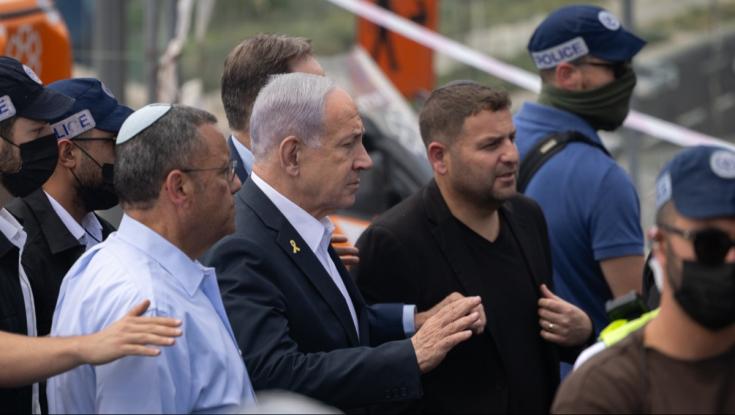נתניהו בזירה הקשה בירושלים: "הפיגועים רק מגדילים את הנחישות שלנו"