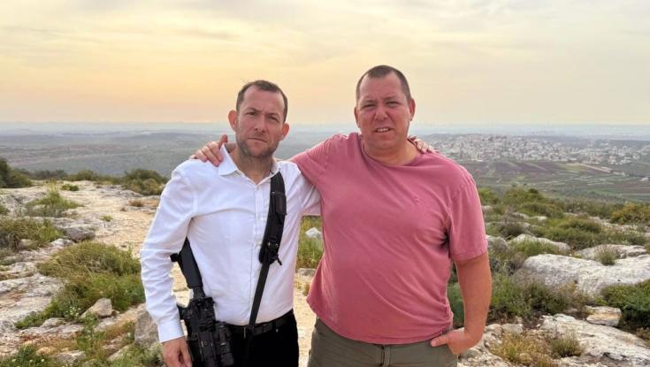 אבידע בכר בשומרון: "ריבונות היא הביטחון &ndash; ניצחון זה לקחת שטח"